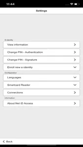 Net iD - Access screenshot 3