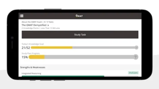 GMAT Official Practice screenshot 0