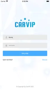 CarVip - Quản lý thuê xe ô tô screenshot 0