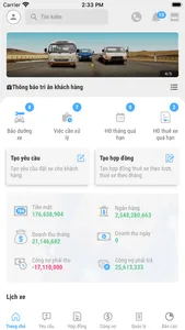 CarVip - Quản lý thuê xe ô tô screenshot 1