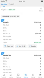 CarVip - Quản lý thuê xe ô tô screenshot 2