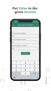 Trapezoid Calculator Find Area screenshot 1