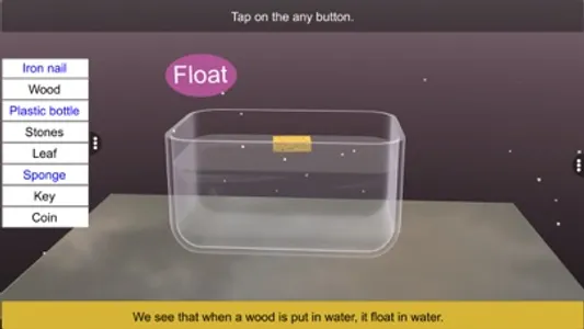 Objects Float or Sink in Water screenshot 5