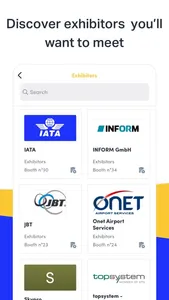 IATA Events Networking Tool screenshot 2