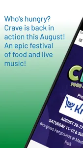 Crave food + music Festival screenshot 0