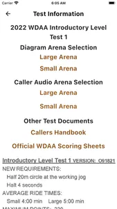 2022 WDAA  Novice Tests screenshot 5