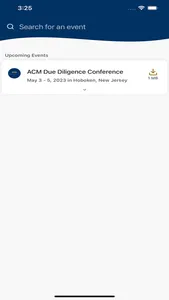 ACM Due Diligence screenshot 1