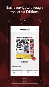 Dunfermline Press screenshot 1