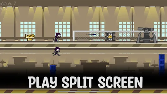 Ninja Runner - Split screenshot 1