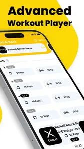 Workout Planner Gym Tracker screenshot 4