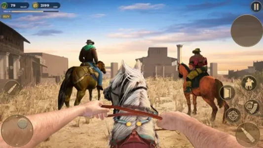 West Cowboy Game Horse Riding screenshot 1