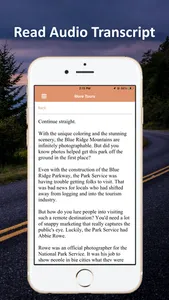 Blue Ridge Parkway Audio Guide screenshot 5