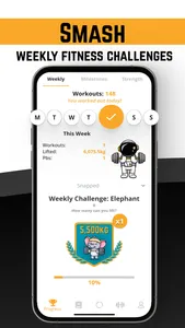 Stronger - Workout Gym Tracker screenshot 0