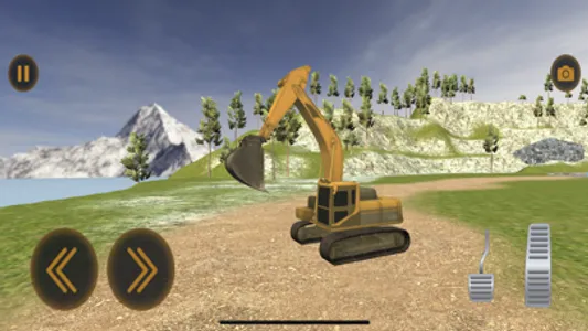 Excavator Crane Driving Sim screenshot 0