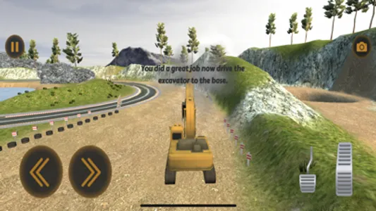 Excavator Crane Driving Sim screenshot 3