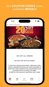 Coupons for Dominos Pizza screenshot 1