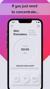 Slim Pomodoro: Focus & Work screenshot 0