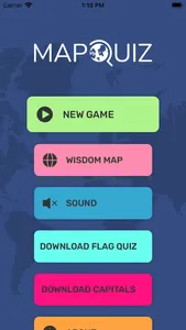 Map Quiz World Geography screenshot 0