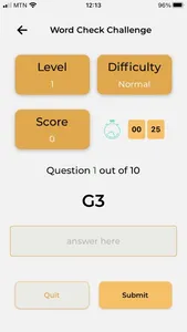 Word Check Challenge screenshot 1