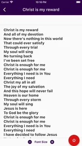 Christian Song Lyrics screenshot 6