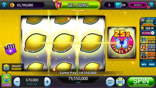 Hot 7's Casino Classic Slots screenshot 2