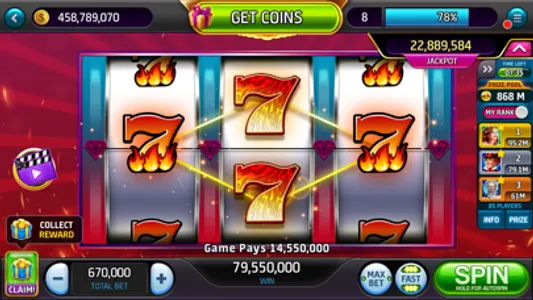 Hot 7's Casino Classic Slots screenshot 4