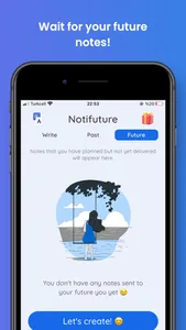 Notifuture: Write to Future screenshot 3