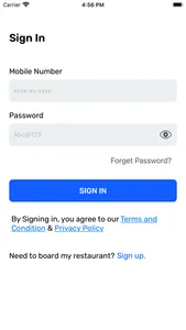 PUPi Restaurant App screenshot 0