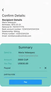 Lindo - Send Money to Cuba screenshot 2