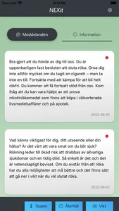 NEXit - Sluta röka stöd screenshot 1