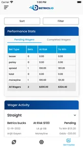 Betrics-Betting Analytics screenshot 7