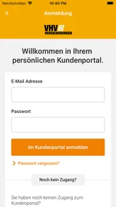 VHV Kundenportal screenshot 1