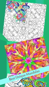 Color Surreal Mandala Coloring screenshot 2