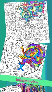 Color Surreal Mandala Coloring screenshot 7