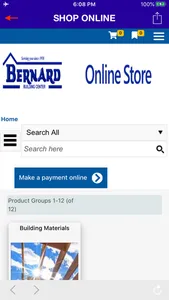 BERNARD BUILDING CENTER screenshot 1