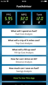 FuelAdvisor 2 for iPhone screenshot 0