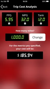 FuelAdvisor 2 for iPhone screenshot 2