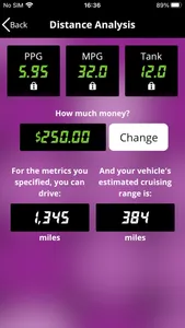 FuelAdvisor 2 for iPhone screenshot 4
