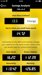 FuelAdvisor 2 for iPhone screenshot 6