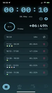 Toki Time Tracker screenshot 2