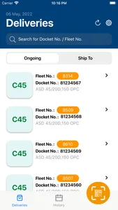 Alliance E-DOCKET Customer App screenshot 1