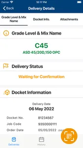 Alliance E-DOCKET Customer App screenshot 2