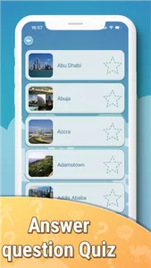 Quiz capitals all world cities screenshot 2