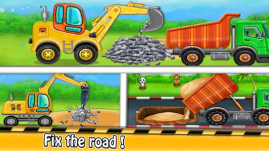 Road Construction - baby Games screenshot 5