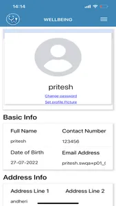 Wellbeing SWQA screenshot 1