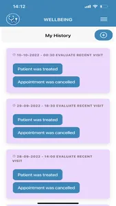 Wellbeing SWQA screenshot 2