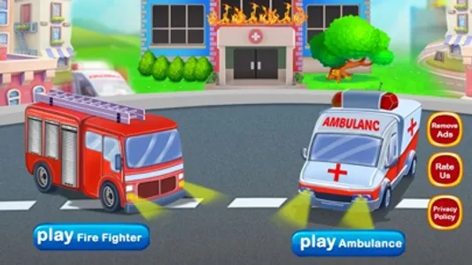 Emergency Rescue Truck Games screenshot 0