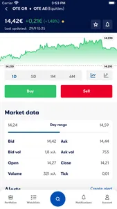 Eurobank Trader App screenshot 2