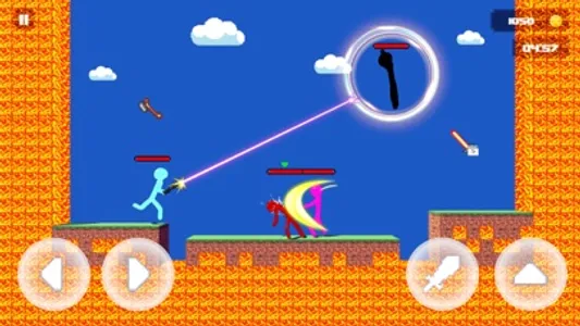 Stickman Craft Fighting 3D screenshot 1