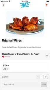 Wing Zone Ordering screenshot 4